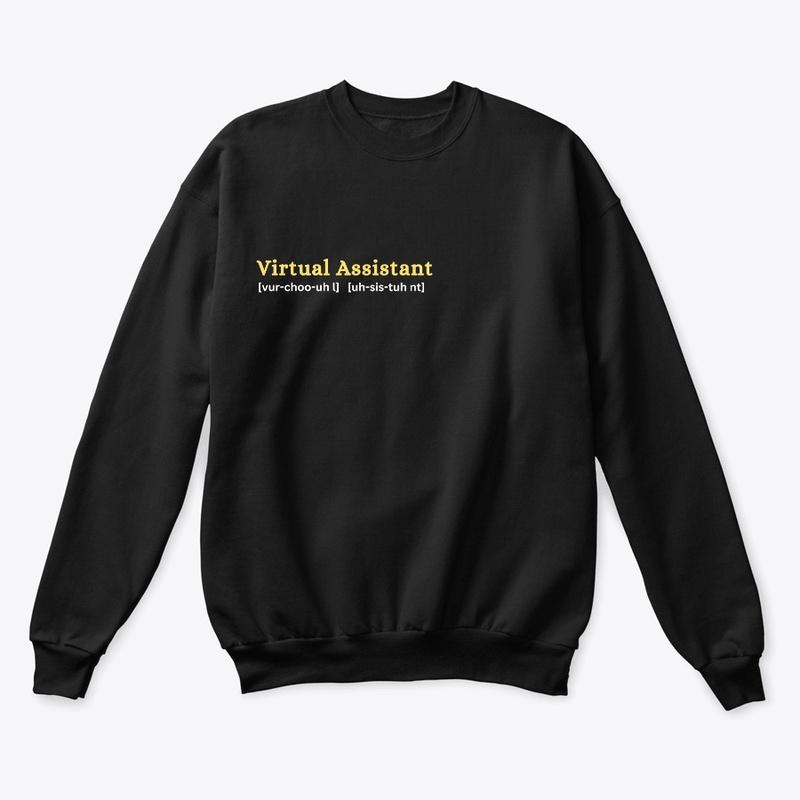 Minimalist Virtual Assistant Merch