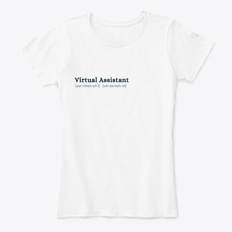 Minimalist Virtual Assistant Merch